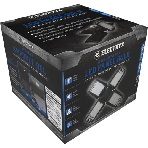 15000 Lumen Adjustable LED 4-Panel Bulb