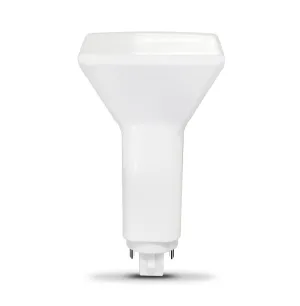 24PK 9.5W 1050LM PLC Type A Plastic 80 CRI 4000K Dimmable Vertical G24Q