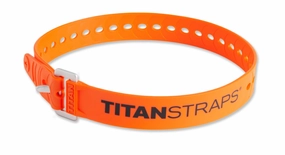 25 In Industrial Strap Orange