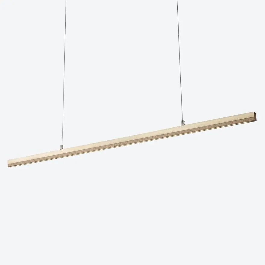 2BY3 BRASS LED LINEAR PENDANT