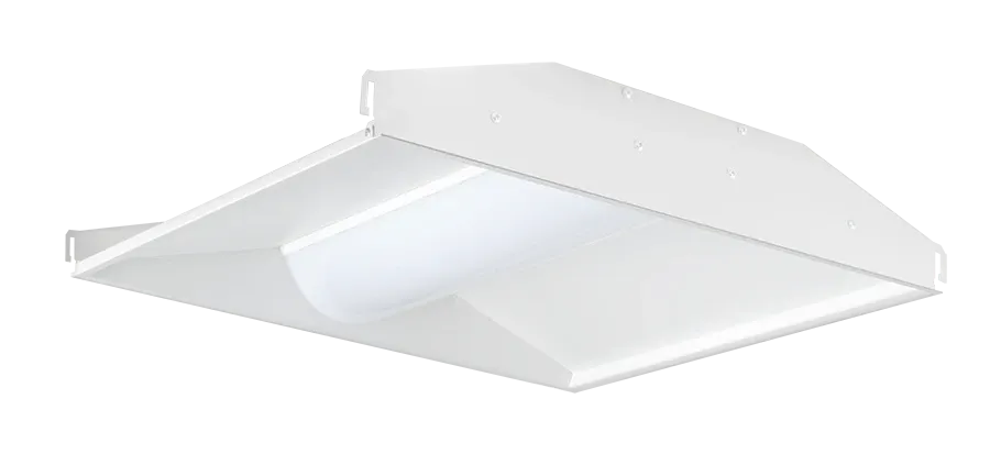 2X2 LED Center Basket Troffer, 4,913 Lumen Max, Wattage and CCT Selectable, 120-277V