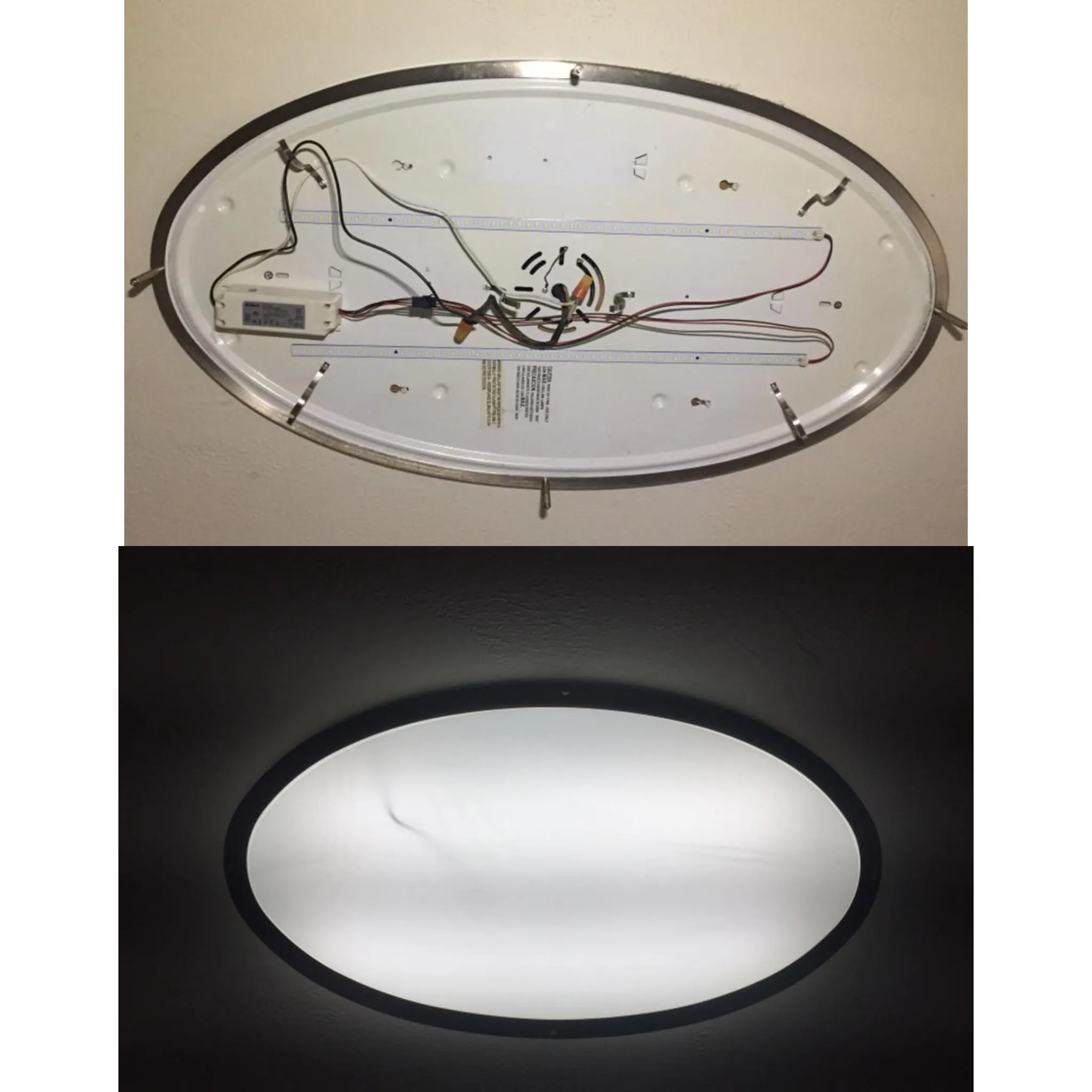 4 Foot LED Magnetic Strip Retrofit Kit for Linear Fixtures, 60W, 120-277V, 5000K
