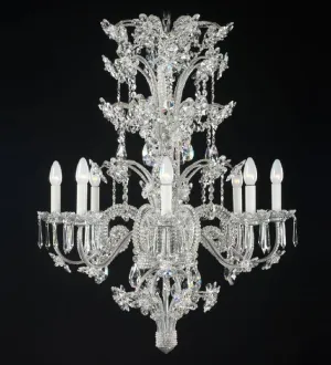 8 Light Luxury Silver Chandelier