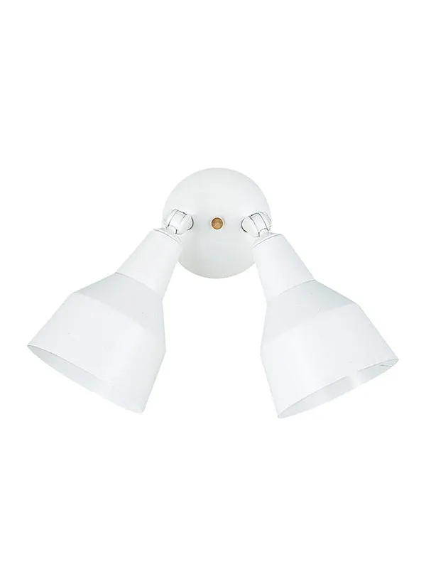 8607-12, Two Light Adjustable Swivel Security Lights