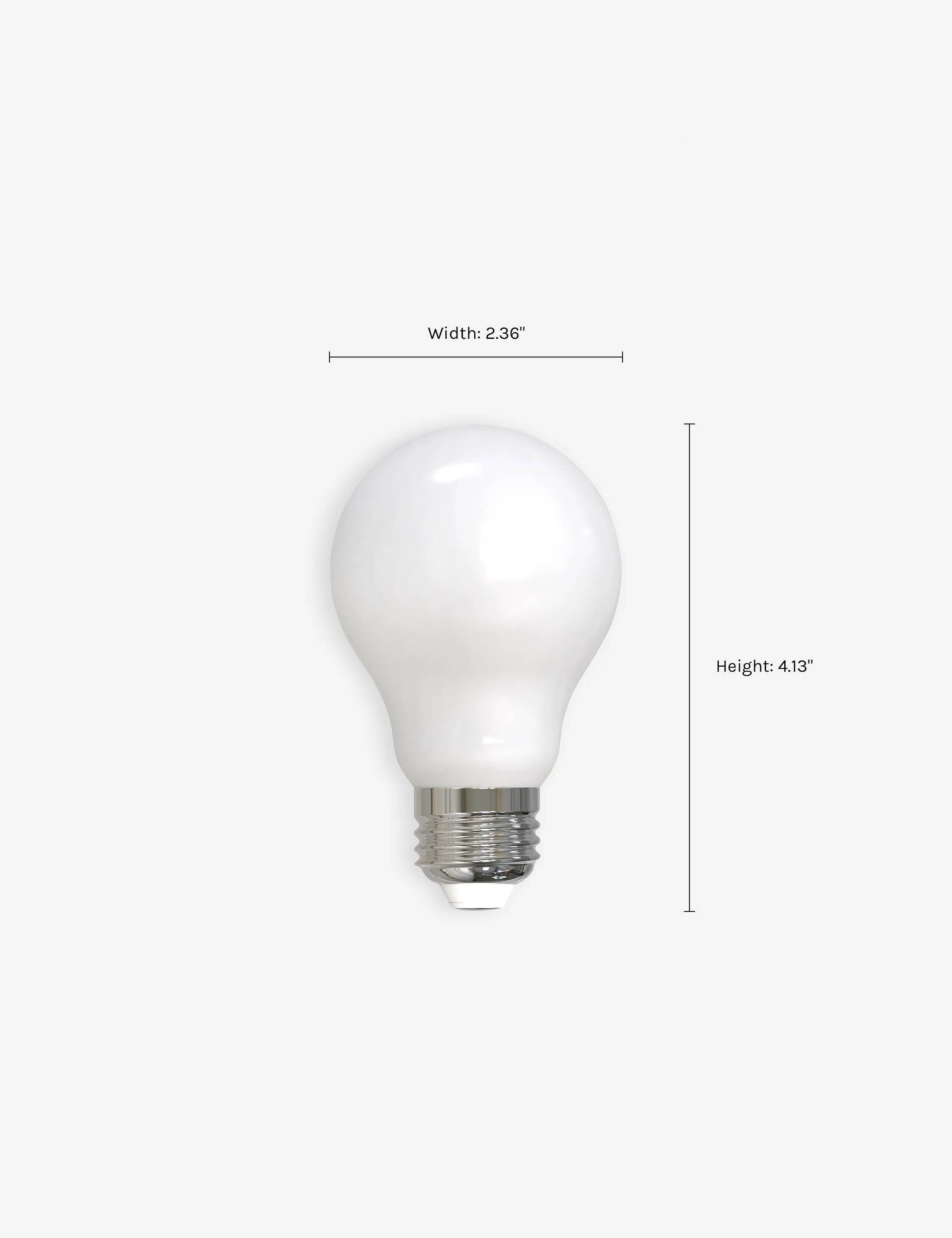 A19 LED Filament Bulb (Set of 4)