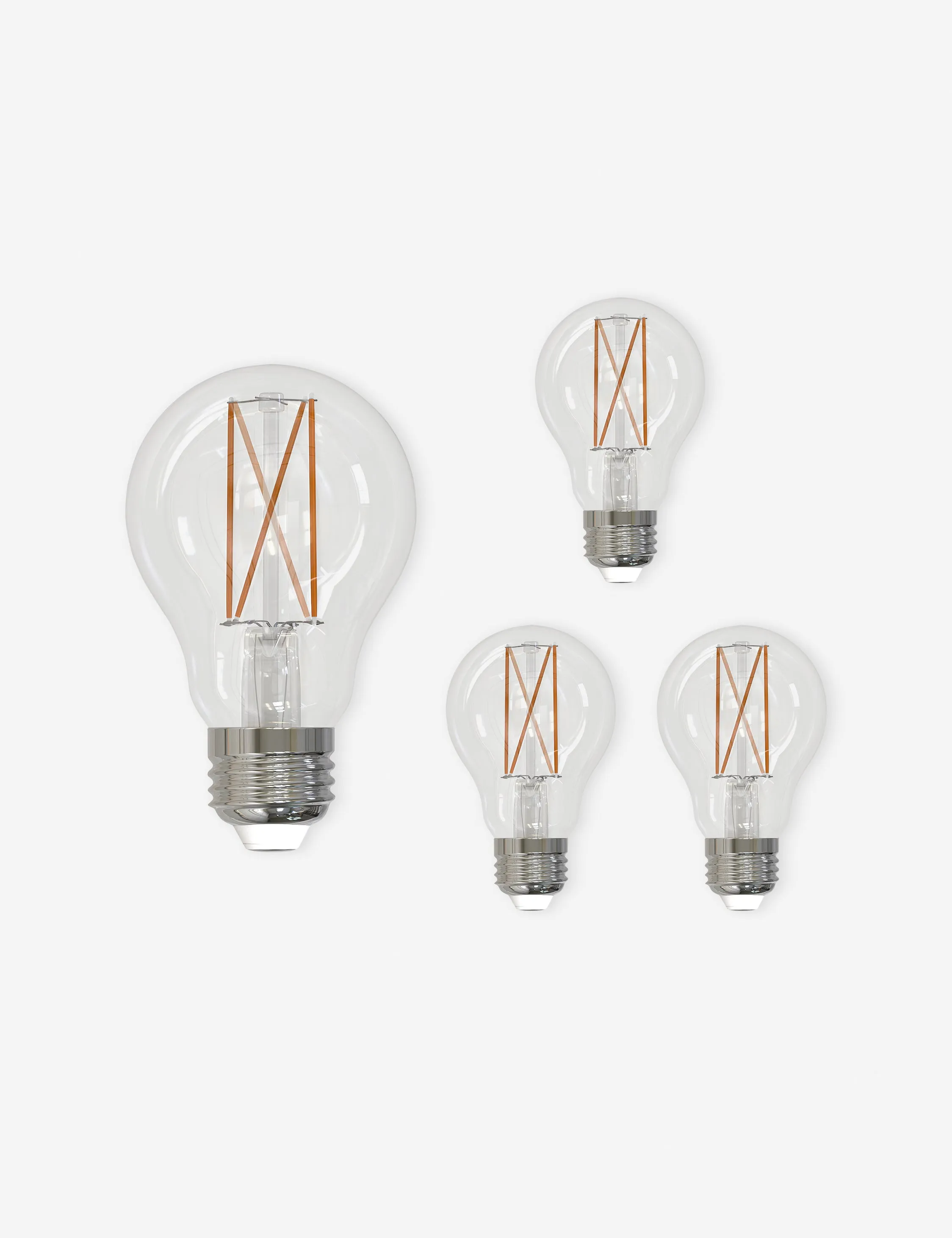 A19 LED Filament Bulb (Set of 4)