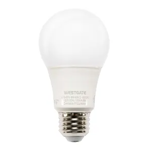 A19 LED Lamps (40 Pack), 100-120V, 9W, 850LM, 3000K, 4000K, or 5000K