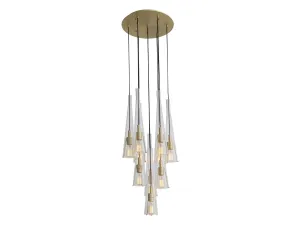 Abbey Park Ten Light Chandelier