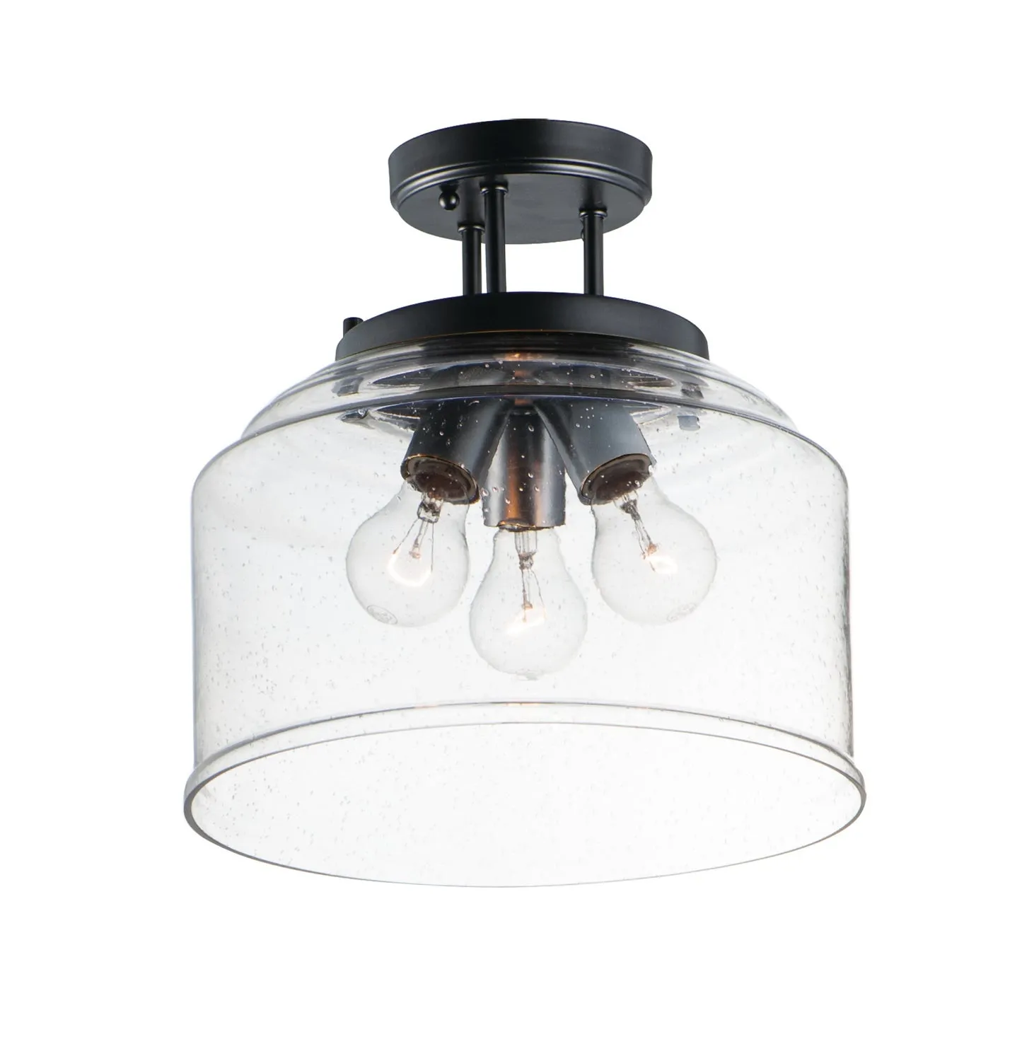 Acadia Three Light Semi-Flush Mount