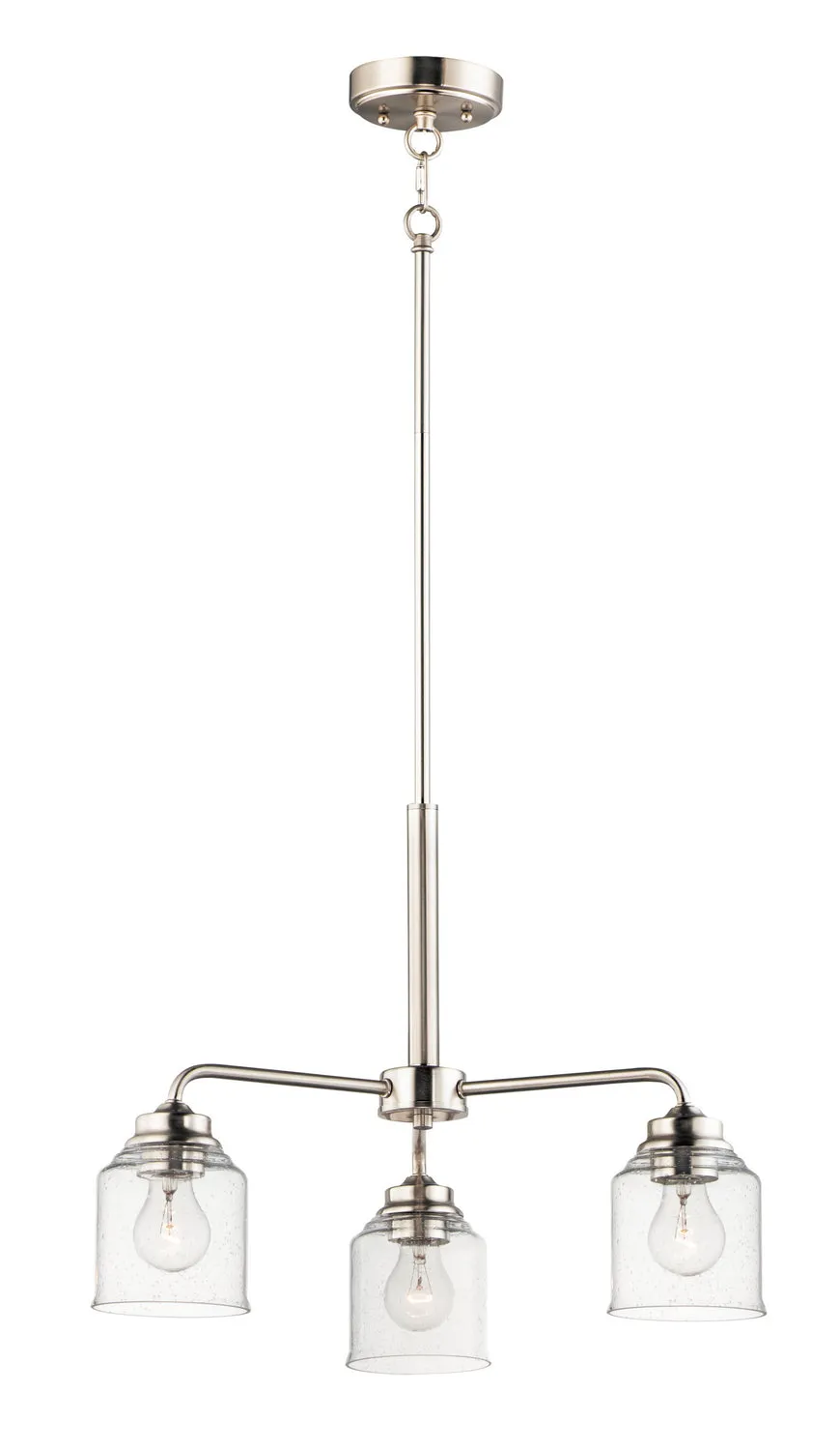 Acadia Three Light Semi-Flush Mount/Chandelier
