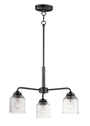 Acadia Three Light Semi-Flush Mount/Chandelier