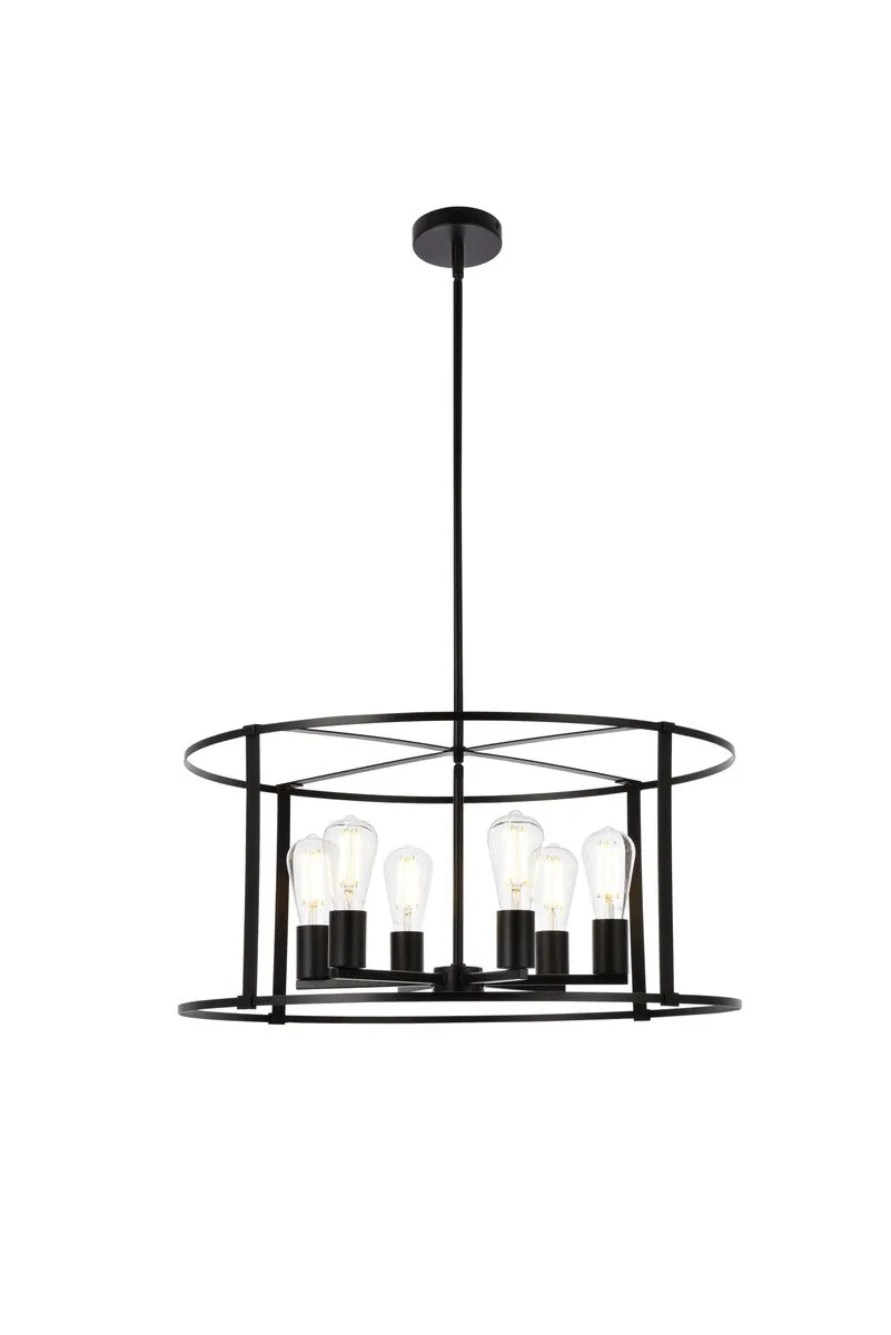 Agnys Six Light Pendant