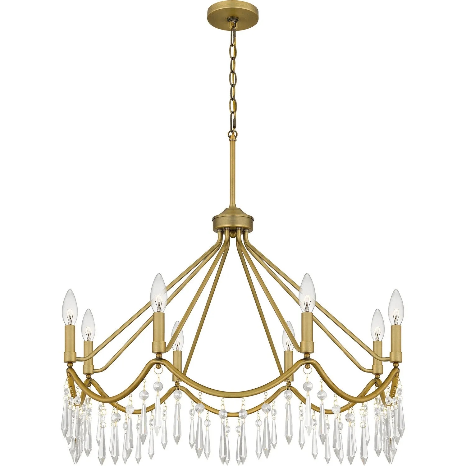 Airedale Eight Light Chandelier