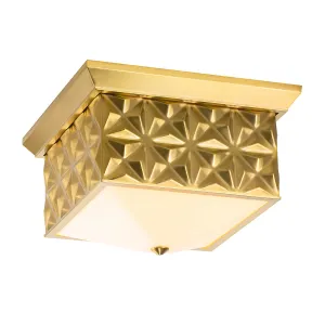Alpha Four Light Flush Mount