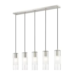 Alton Five Light Linear Chandelier