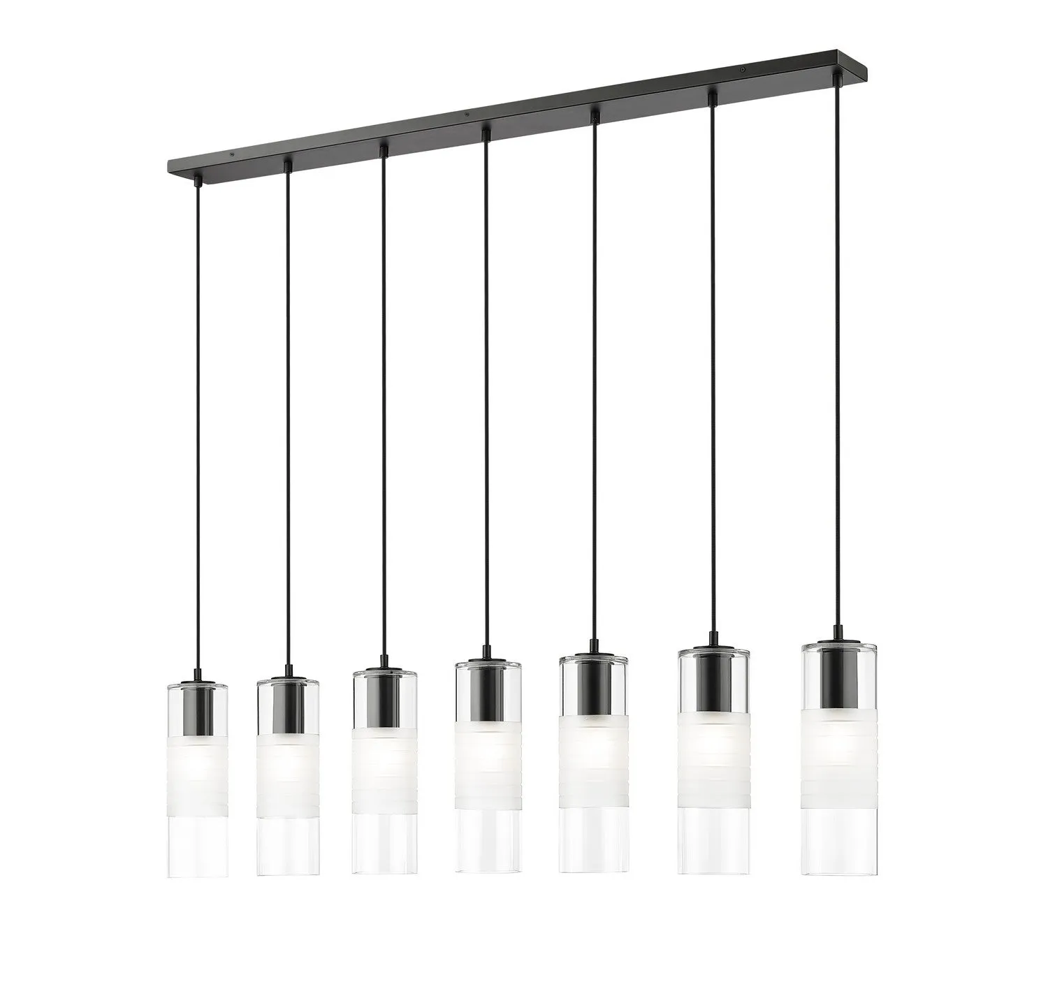 Alton Seven Light Linear Chandelier