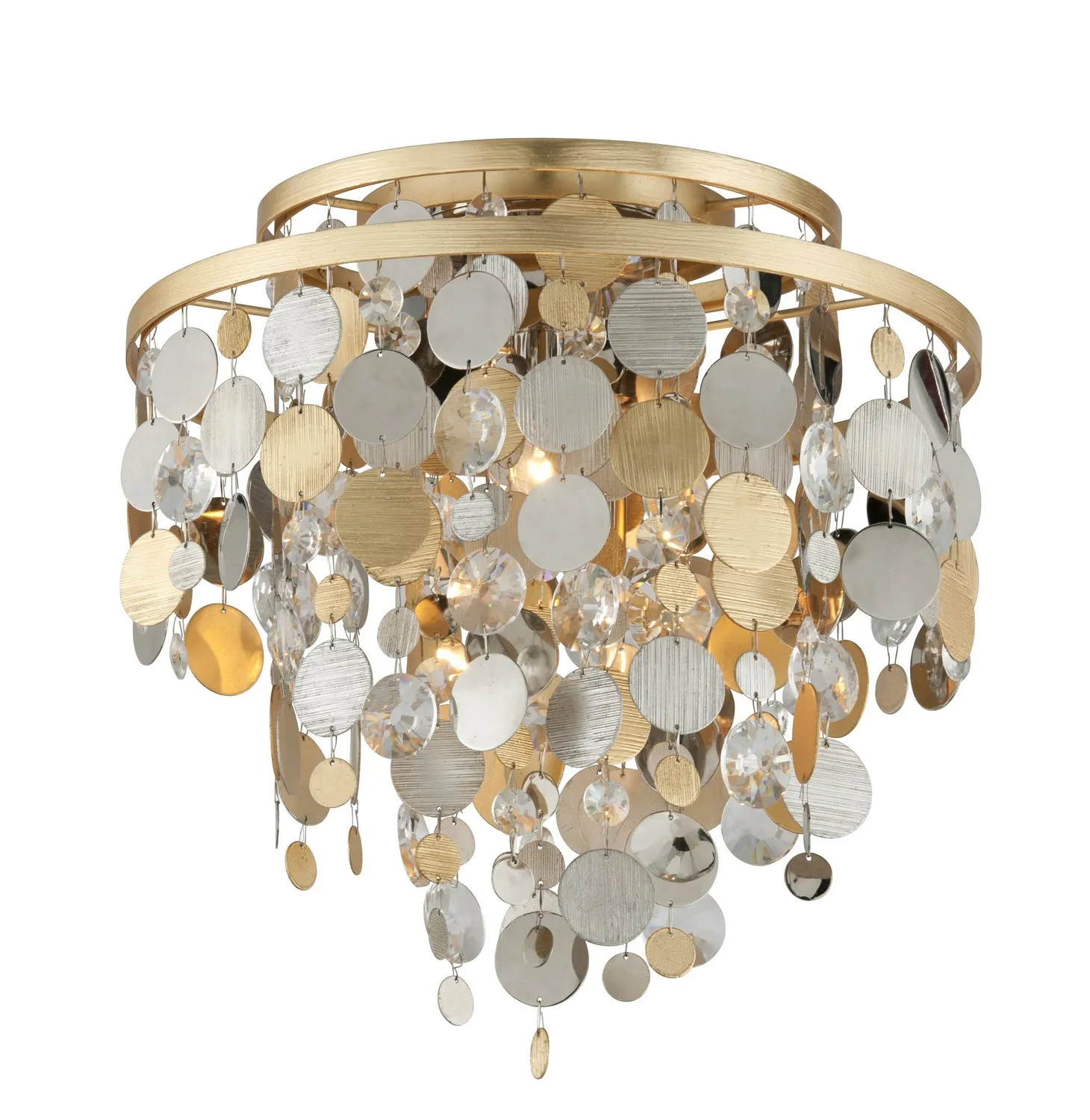 Ambrosia Three Light Flush Mount