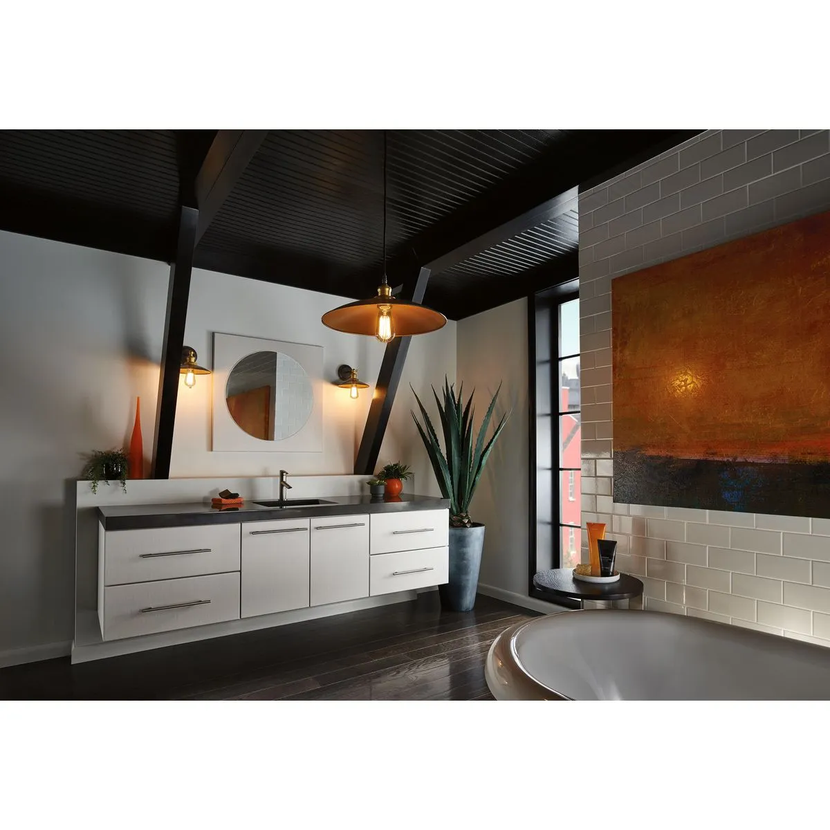 Archives Collection One-Light Adjustable Swivel Wall Sconce