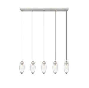 Arden Five Light Linear Chandelier