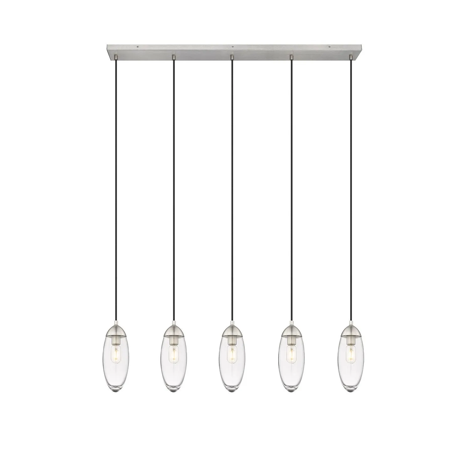 Arden Five Light Linear Chandelier