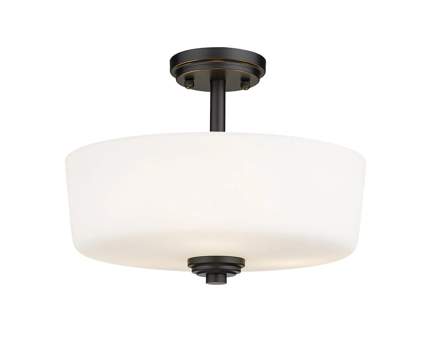 Arlington Three Light Semi Flush Mount