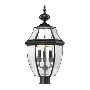 Ashford Three Light Outdoor Post Mount