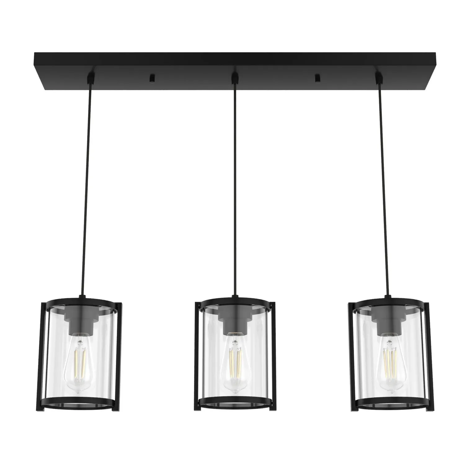 Astwood Three Light Cluster Linear