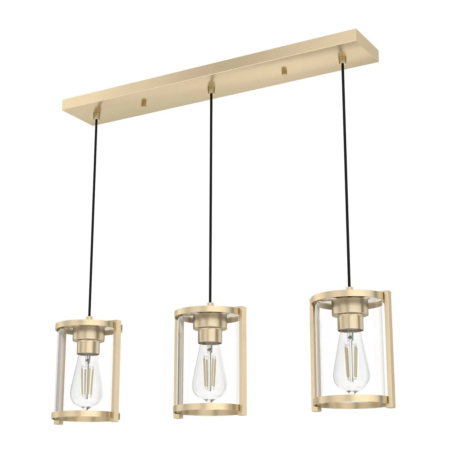 Astwood Three Light Linear Cluster