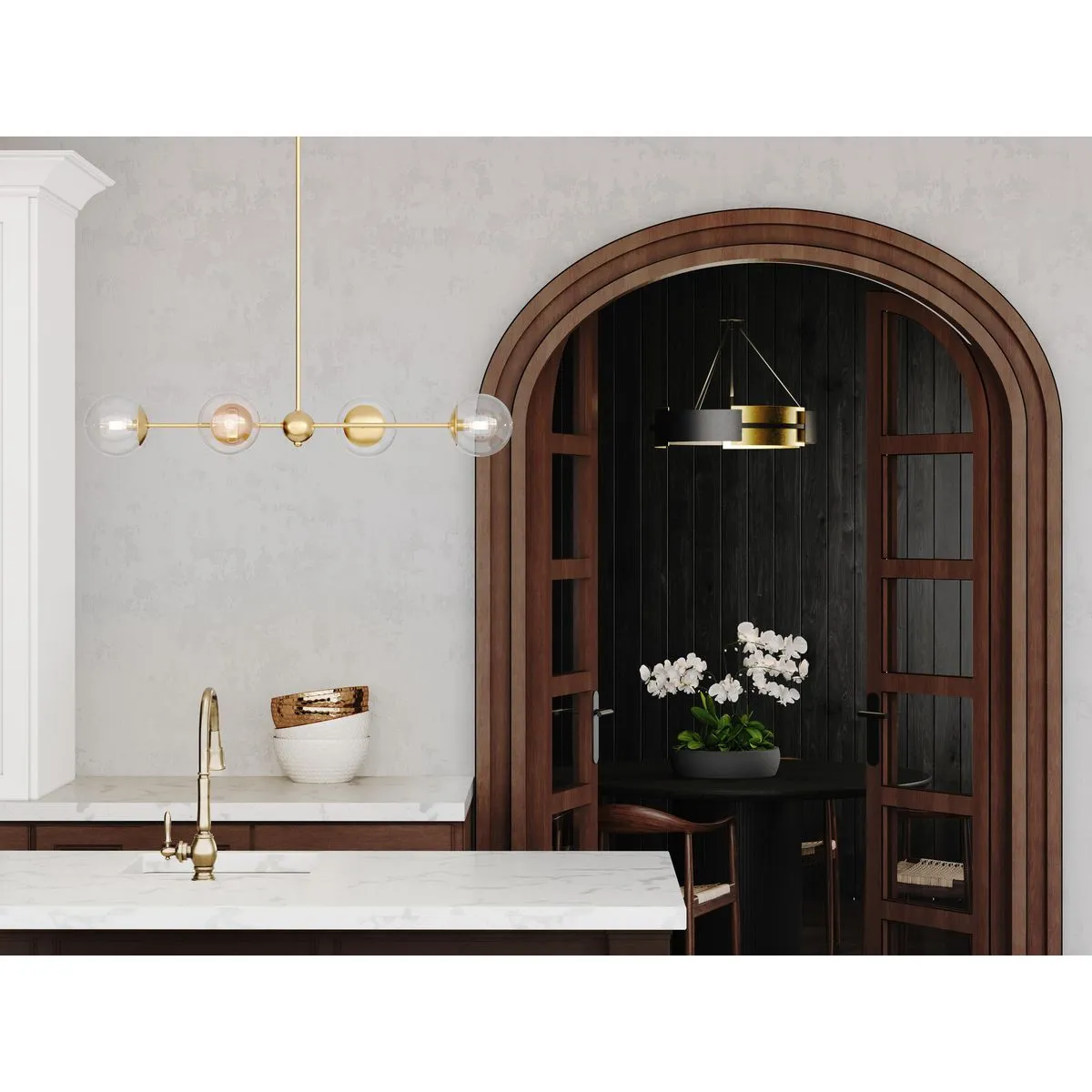 Atwell Collection Four-Light Island Light