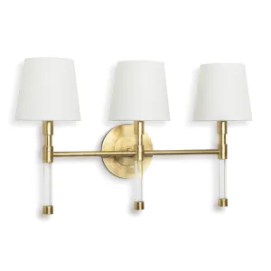 Auburn Three Light Wall Sconce