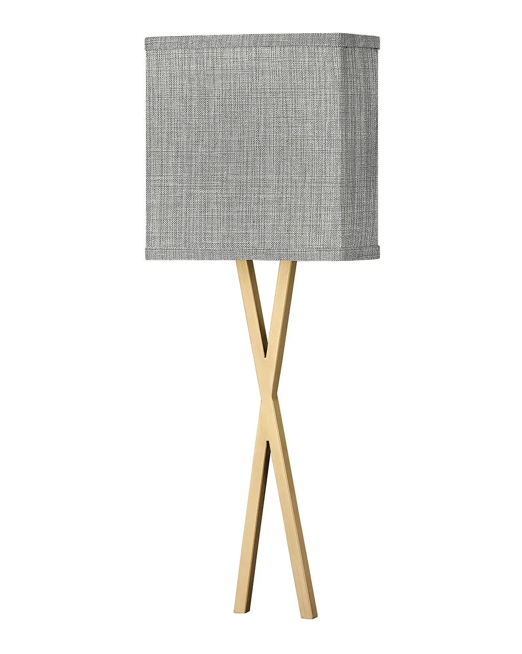 Axis Heathered Gray LED Wall Sconce