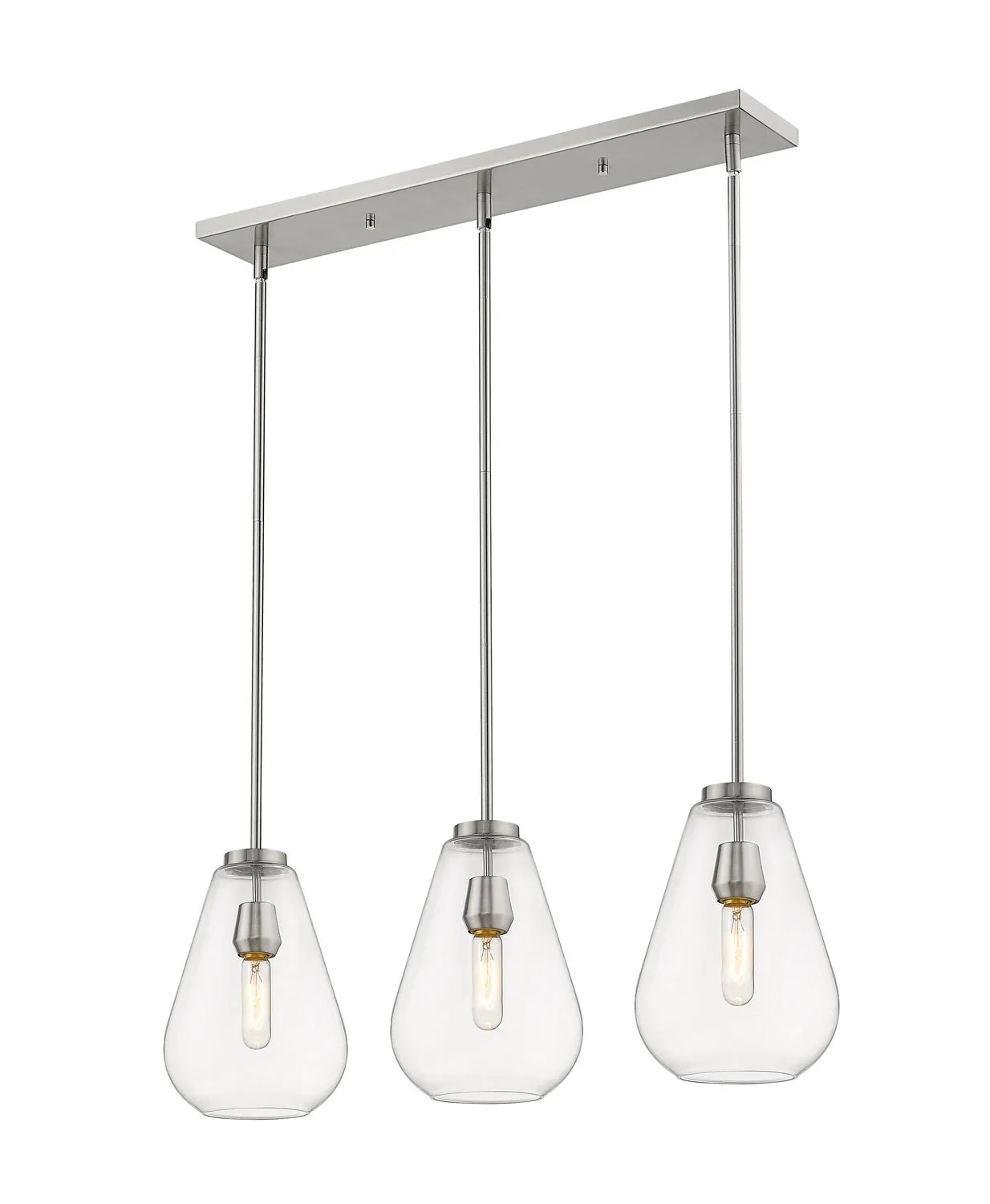 Ayra Three Light Linear Chandelier