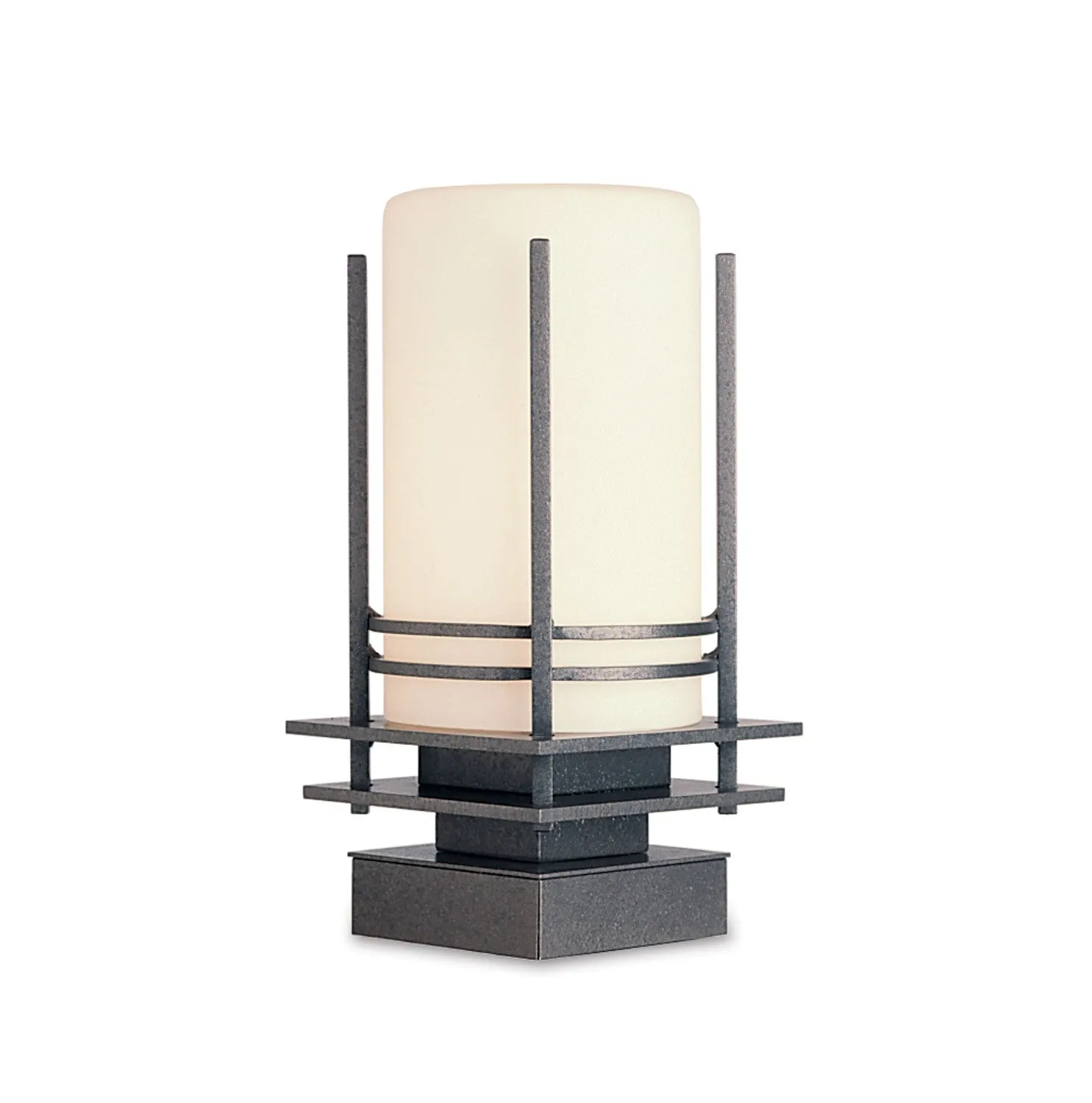 Banded One Light Outdoor Pier Mount