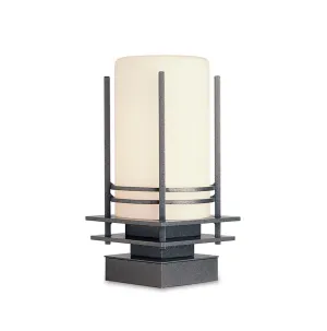 Banded One Light Outdoor Pier Mount