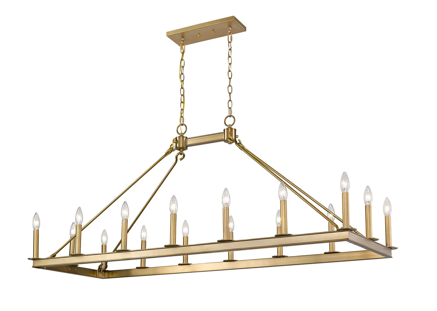 Barclay 16 Light Linear Chandelier