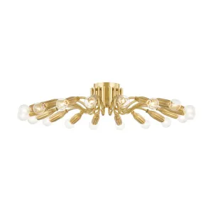 Barney 18 Light Semi Flush Mount