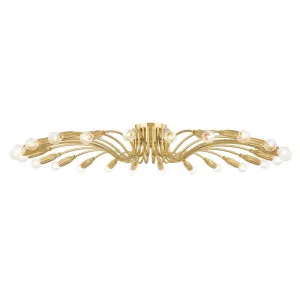Barney 24 Light Semi Flush Mount