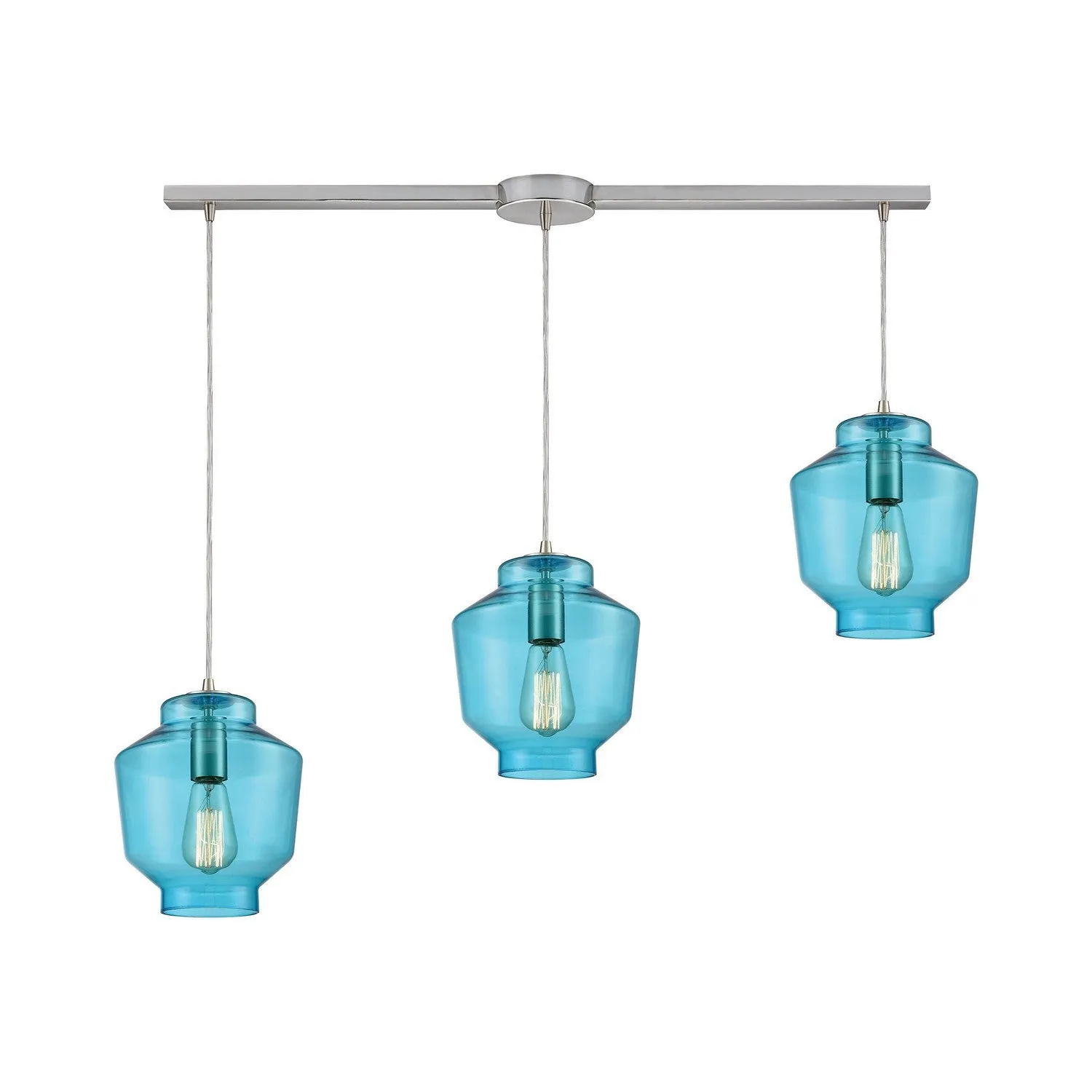 Barrel Three Light Pendant
