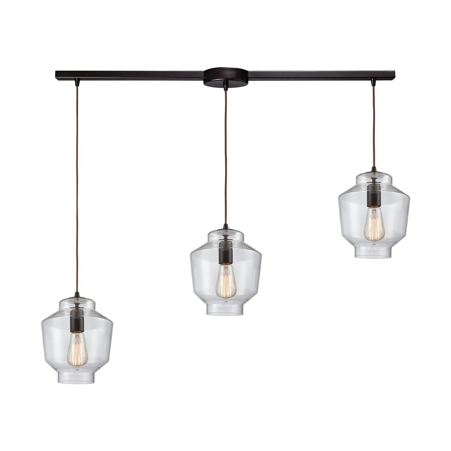 Barrel Three Light Pendant