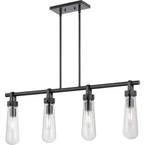 Beaker Linear Island Chandelier