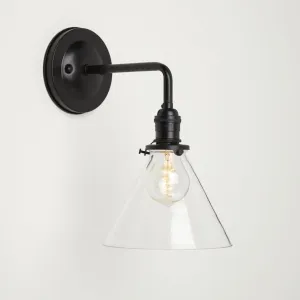 Beck (Clear) | Elbow Sconce
