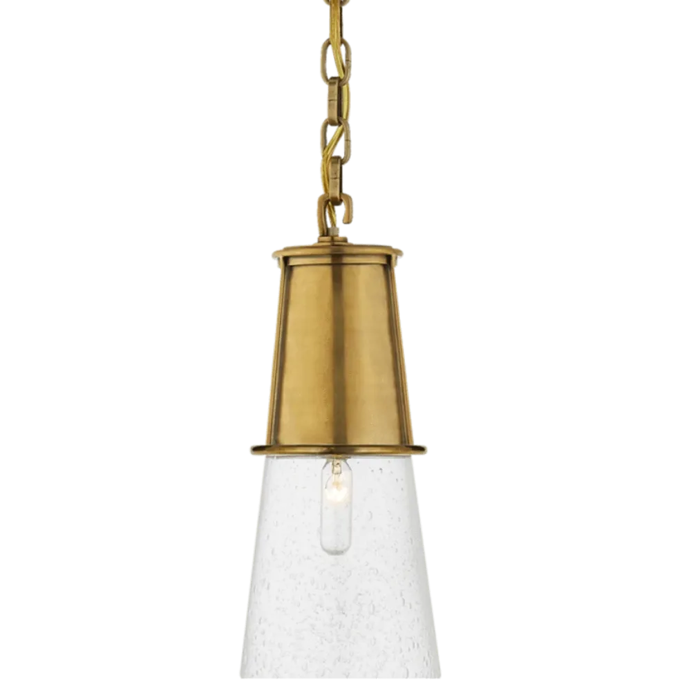 Blaese Pendant in Hand-Rubbed Antique Brass