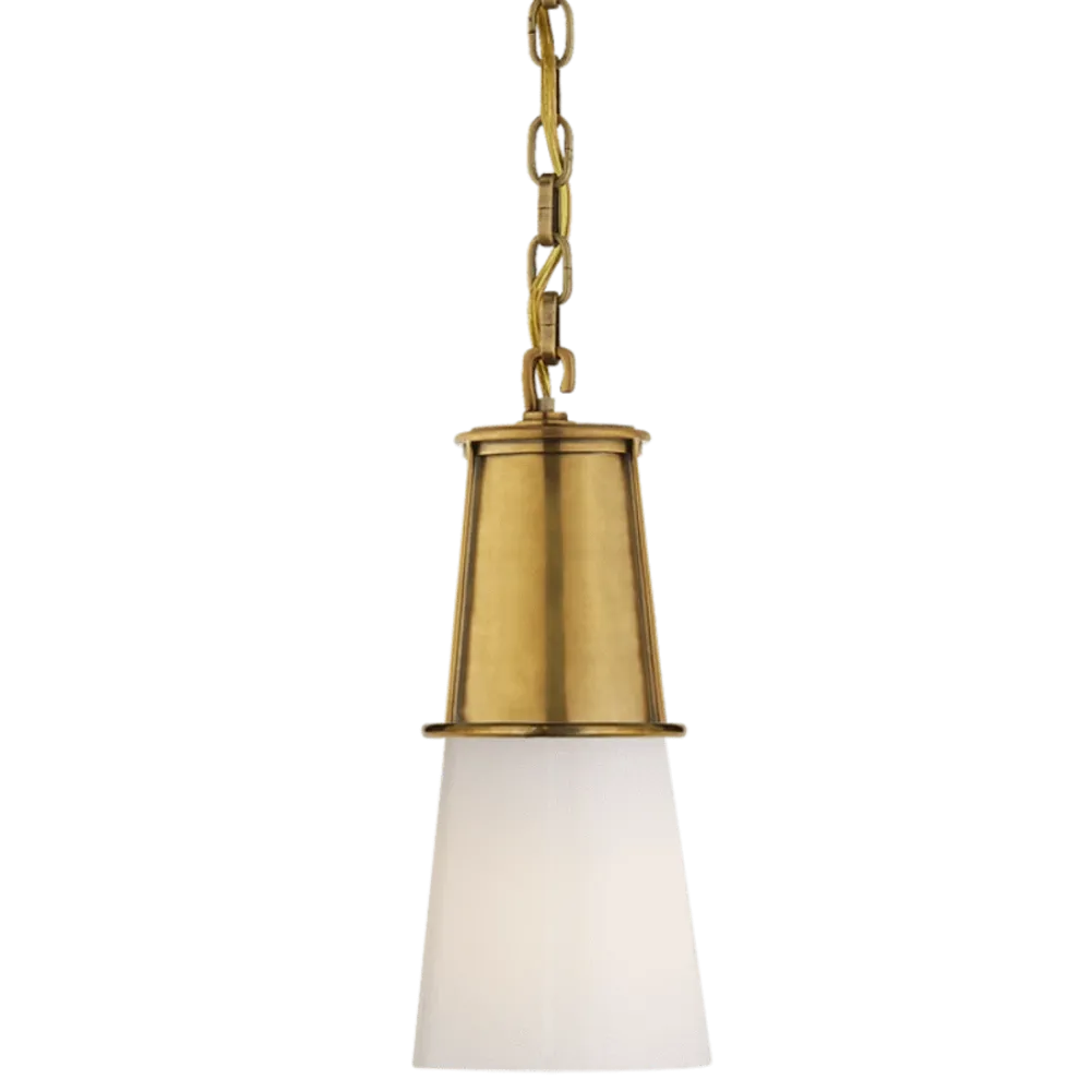 Blaese Pendant in Hand-Rubbed Antique Brass