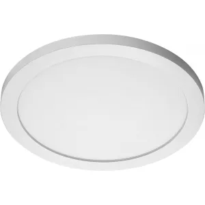 Blink Model #1191 Medium Round LED Flush Mount in White Finish