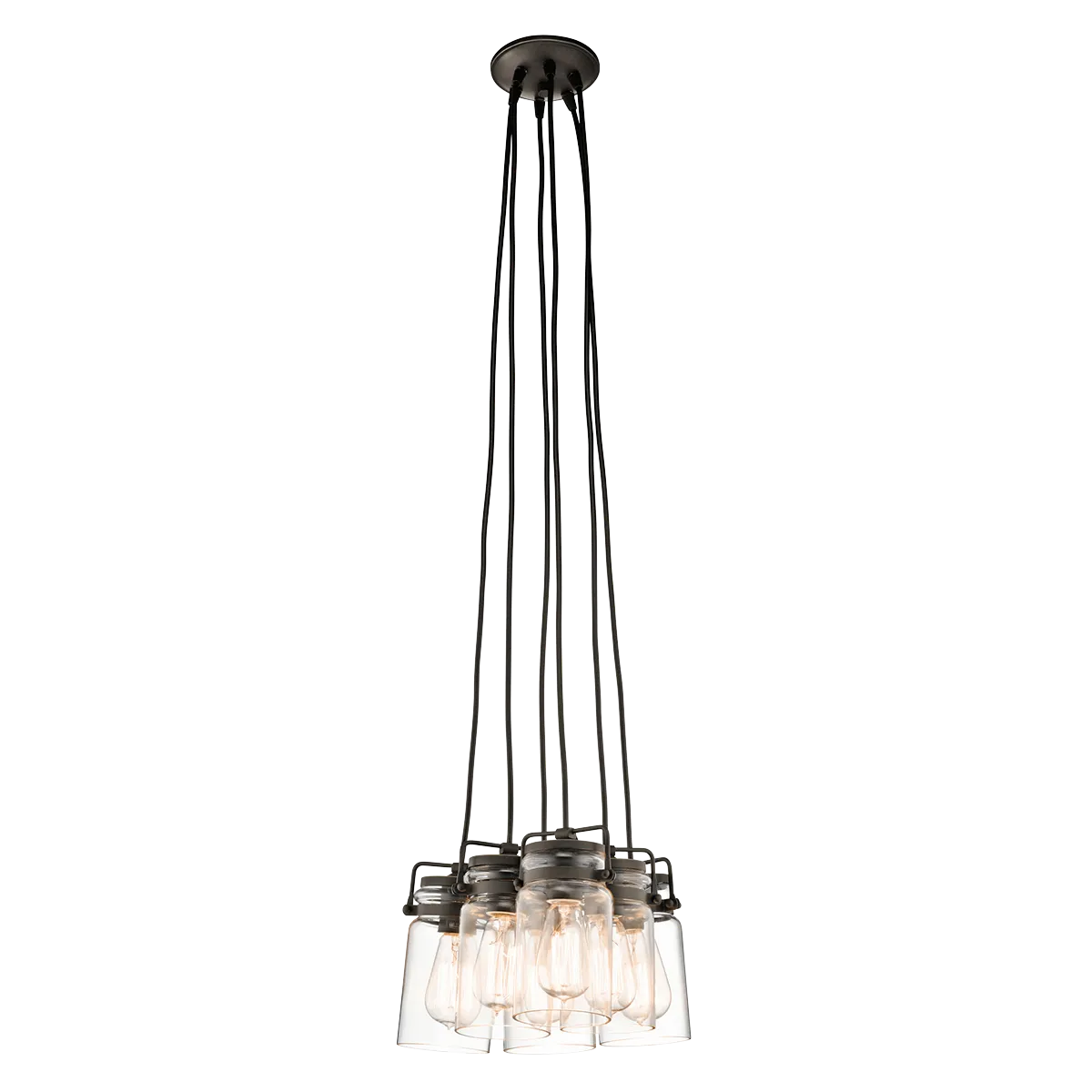 Brinley 6 Light Pendant Cluster