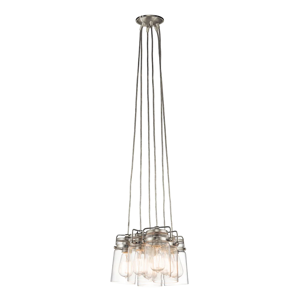 Brinley 6 Light Pendant Cluster