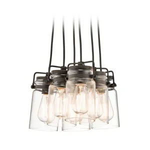 Brinley 6 Light Pendant Cluster