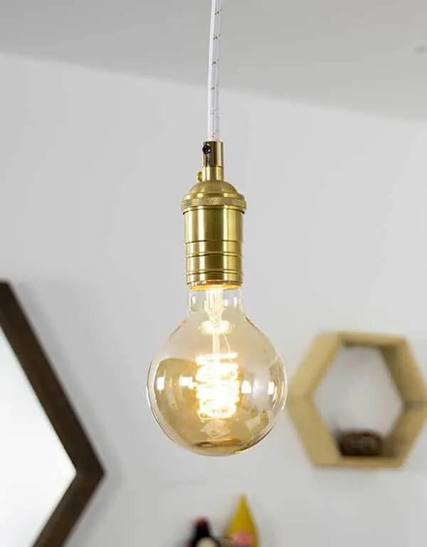 Bulb: LED Amber - 3" Globe