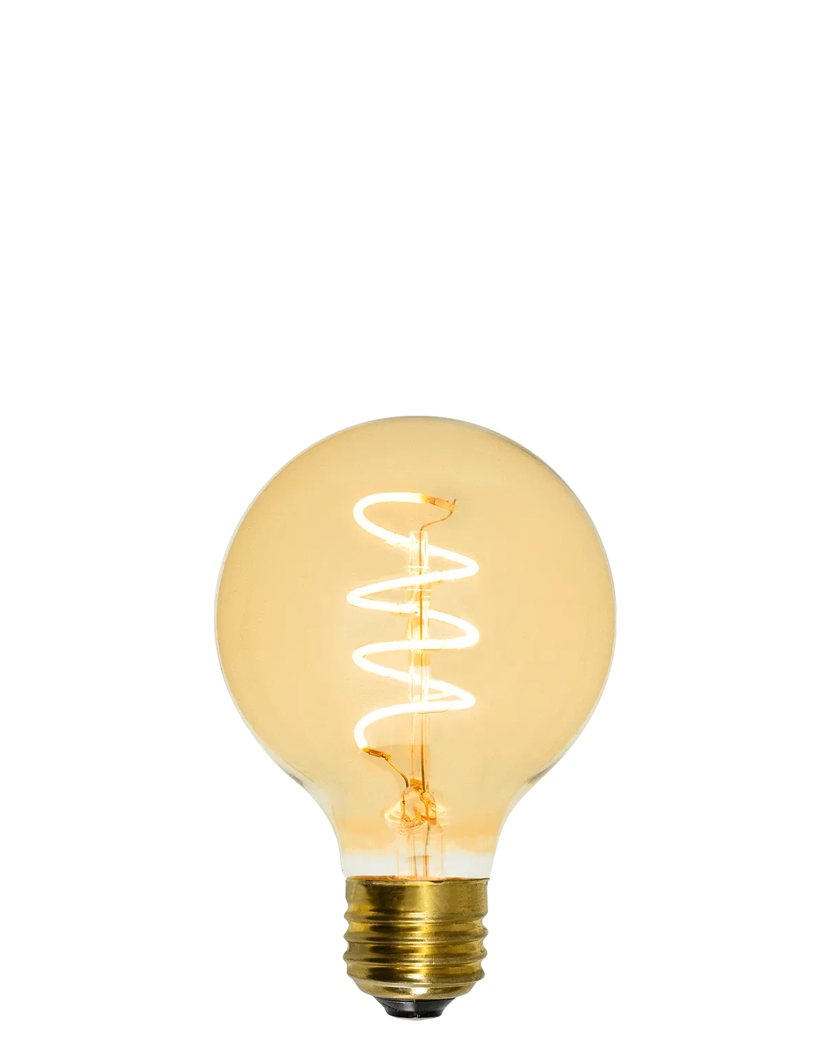 Bulb: LED Amber - 3" Globe
