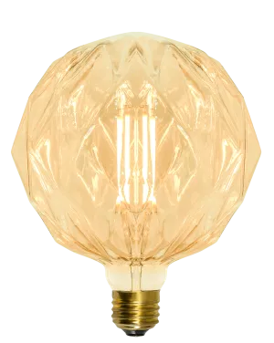 Bulb: LED Amber - Geometric Globe